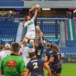 Nick Haining Rises for Lineout